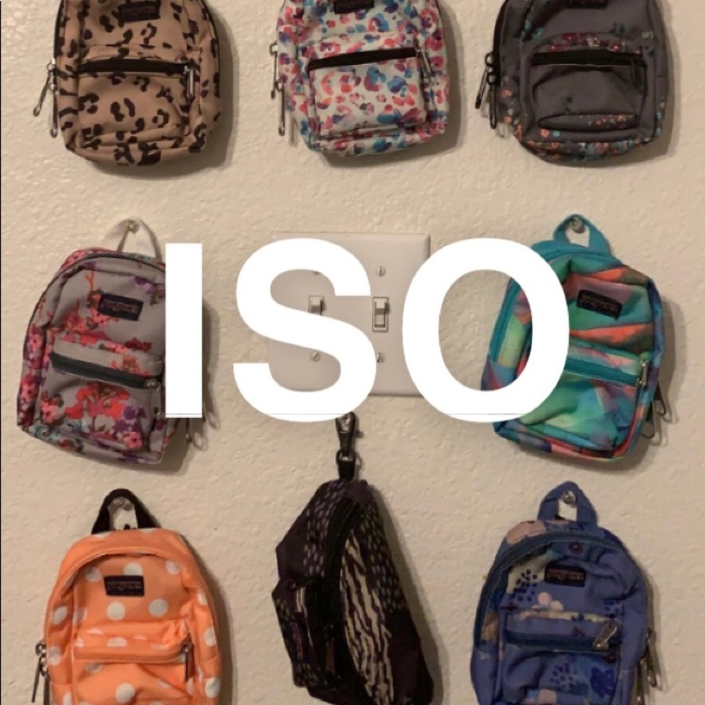 ISO JANSPORT MINI BACKPACKS 🎒